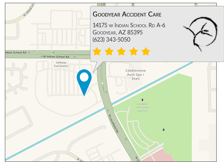 Center For Auto Accident Injury Treatment on Google Map