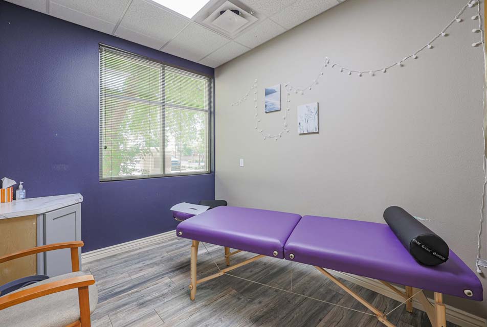 Center For Auto Accident Injury Treatment's adjustment room